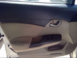 2014 HONDA CIVIC, WHITE, LX, 1.8L, AT,  A25080